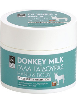 Bodyfarm Donkey Milk Ενυδατική Κρέμα Σώματος 200ml