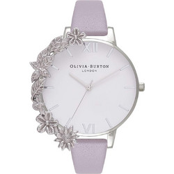 Olivia Burton Γυναικείο Ρολόι με Μωβ Μεταλλικό Μπρασελέ OB16CB05