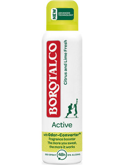 Borotalco Active Citrus & Lime Fresh Αποσμητικό Spray 48h 150ml