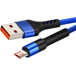 CABLETIME καλώδιο micro USB σε USB CT-C165-P05, 2.4A, 480Mbps, 1m, μπλε