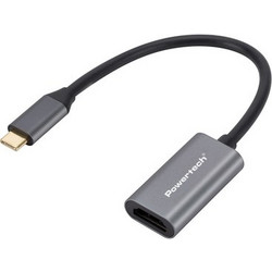 Powertech POWERTECH αντάπτορας USB-C σε HDMI CAB-UC086, 4K/60Hz, γκρι