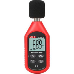 UNI-T UNI-T ψηφιακό ντεσιμπελόμετρο UT353BT, 30-130dB, Bluetooth
