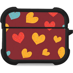 Sonique Heart Series Θήκη Σιλικόνης για AirPods Pro Μπορντώ