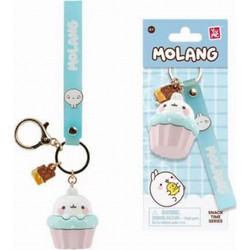 Molang: Snack Time Series - Cupcake Molang Μπρελόκ με Βραχιόλι