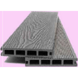 Deck-WPC Floor Wood Imitation Light Grey 80180