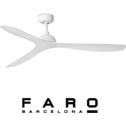 Faro Barcelona Gotland 33446 Ανεμιστήρας Οροφής 30W με Τηλεχειριστήριο & WiFi Λευκός
