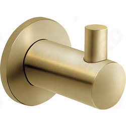 Άγκιστρο Μπάνιου Μονό Ferro Ciriculus Brushed Gold PVD (ASM05BG)