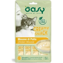 Oasy Cat Creamy Snack Chicken 4x15gr