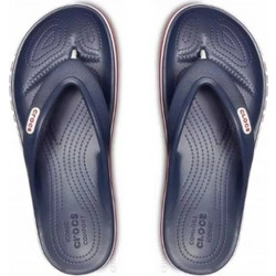 Crocs Bayaband Ανδρικές Σαγιονάρες Ανατομικές Navy Μπλε 205393