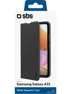 SBS Flip Wallet Lite Case Black (Galaxy A33)