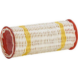 NATAL GANZA LARGE YELLOW BAND RED ENDS GZ-L