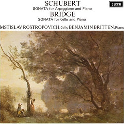 Mstislav Rostropovich & Benjamin Britten - Schubert - Sonata For Arpeggione And Piano / LP