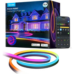 Govee H61A8 RGBIC Outdoor Neon Strip Lights 10m - Outdoor Neon Rope Strip συνολικού μήκους 10 μέτρα