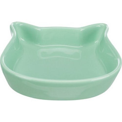 Trixie Πιάτο Κεραμικό σε Σχήμα Γάτας 250ml/12x12cm