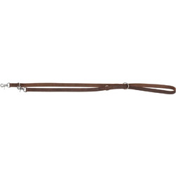 Trixie Rustic Οδηγός Αυξομειούμενος με Παχύ Δέρμα Καφέ Medium/Large 2m/20mm