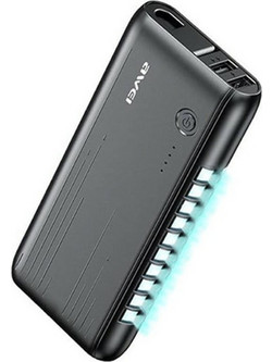 Awei P18K Power Bank 6000mAh με 2 Θύρες USB-A Black