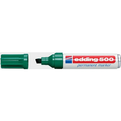 Edding 500 Ανεξίτηλος Μαρκαδόρος Πράσινος 7mm 4-500004