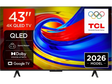 TCL 43P7L Smart Τηλεόραση 43" 4K UHD QLED HDR (2026)