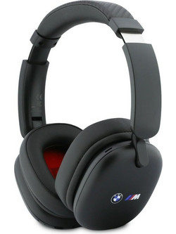 BMW Wireless Headphones Printed Logos 001126 Ασύρματα Bluetooth Ακουστικά Μαύρα