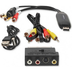 Συσκευή Nevis λήψης βίντεο USB 2.0 - 480p - Καλώδια A/V / Scart VGRRU101BK