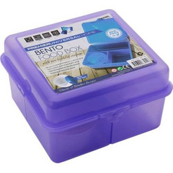 PREMIER - Δοχείο Φαγητού Bento 1400ml - BPA Free Plastic - Μωβ