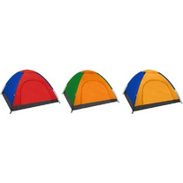 Aria Trade Σκηνή Camping 4 Ατόμων Μπλε 190x190x123cm