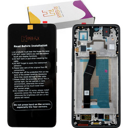 XIAOMI 14T 5G ΟΘΟΝΗ AMOLED + TOUCH SCREEN + LENS + FRAME HF-5600030N12A00 BLACK HYPER-FIX SERVICE PACK