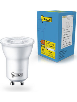 Σποτ LED GU10 123 led | MR11 | 2700K | 2.8W (35W)