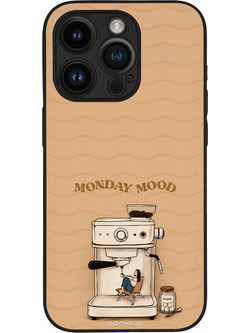 Sonique Stripe Stories Series Back Cover Monday Mood (iPhone 14 Pro)