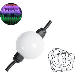DIGICHAIN 73722 Ψηφιακή Pixel Addressable Γιρλάντα LED 28W 1400lm 360 DC 24V Αδιάβροχο IP65 60 x SMD3535 Chip 20 x Pixel Πολύχρωμο RGB Dimmable SPI/TTL Protocol IC WS2811/SM16703P - Sanan SMD Chip - Μ