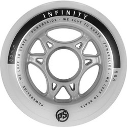 POWERSLIDE 80χιλ/85Α Infinity ΙΙ Ροδάκια - Γκρι 19.905228/80