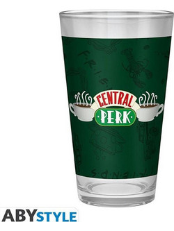 Abysse Corp Ποτήρι Νερού Γυάλινο Friends Central Perk 400ml ABYVER192