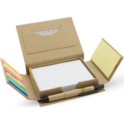 Σετ Σημειώσεων Επιτραπέζιο Με Post-it Στυλό + Χάρακα Craft