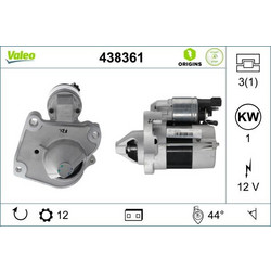VALEO 438361 - VALEO ΜΙΖΑ