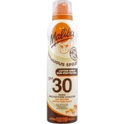 Malibu Continuous Αντηλιακό Spray Σώματος Spf30 175ml
