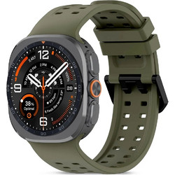 Tech-Protect Air Λουράκι Σιλικόνης Olive Green (Samsung Galaxy Watch Ultra 2 / 1)