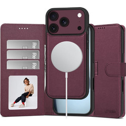 Tech-Protect Wallet MagSafe Θήκη Burgundy (iPhone 18 Pro Max / 17 Pro Max)