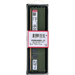 Kingston 32GB (1X32GB) DDR5 RAM 5600MHz C46 KVR56U46BD8-32