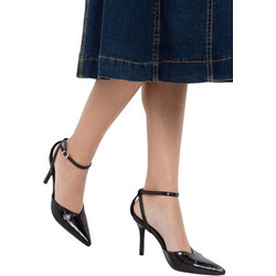 Toi & Moi Γόβες Slingback με Λεπτό Ψηλό Τακούνι Καφέ 93-0430-226