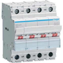 Hager Ραγοδιακόπτης 40Α 4P (SBN440)