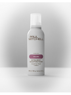 Paul Mitchell Extra Body Sculpting Αφρός Μαλλιών για Όγκο 200ml