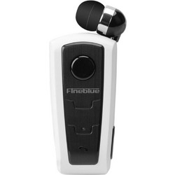 Fineblue F910 Ακουστικό Bluetooth In Ear Πέτου White