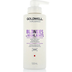 Goldwell Dualsenses Blondes & Highlights Μάσκα Μαλλιών για Προστασία Χρώματος για Βαμμένα Μαλλιά 500ml