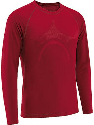 Μακρυμάνικο Base Layer SYRAX Valento Lotto Red