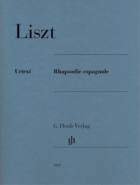 G. Henle Verlag Franz Liszt - Rhapsodie espagnole