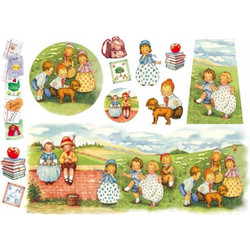 Stamperia Ριζόχαρτο Decoupage 48x33cm Sweet Baby