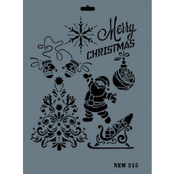 Rich Στένσιλ Christmas 25x35cm 215