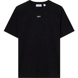 Μπλούζες Άνδρας Off-White Μαύρο 001 Industrial Half Arrow Regular S/S Tee 271