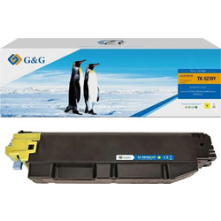 G&g Compatible Toner Cartridge Kyocera Tk5270y Nt-pktk5270y Yellow 6000s