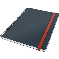 ΣΗΜΕΙΩΜΑΤΑΡΙΟ LEITZ CΟΖΥ 4527 B5 ΣΠΙΡΑΛ ΡΙΓΕ 89 VELVET GREY